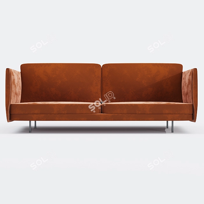 Slim Bellus Sofa 3D model image 1
