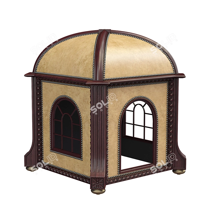 Cozy Haven for Small Dogs 3D model image 2