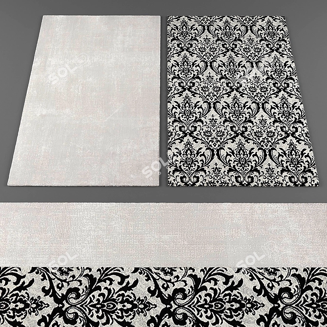 Luxury Rug Collection: Nourison 053 3D model image 3