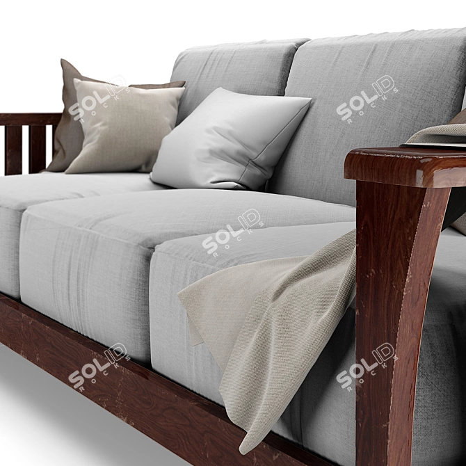 Classic Sofa 3D model image 3