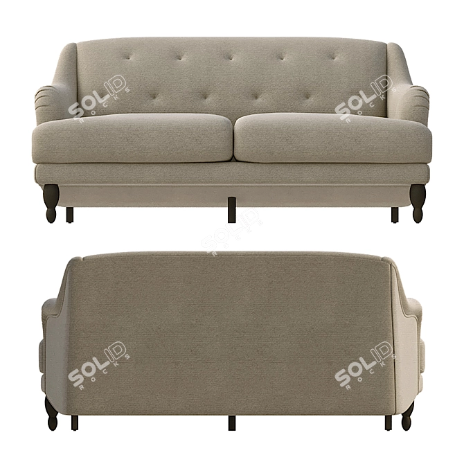  Ariana Modern Sofa  3D model image 2