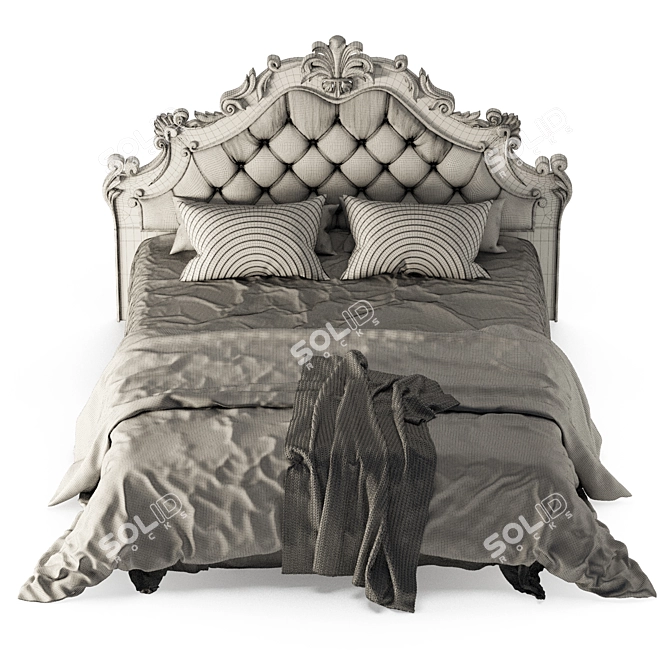 Modern BED: Enhance Your Bedroom 3D model image 5