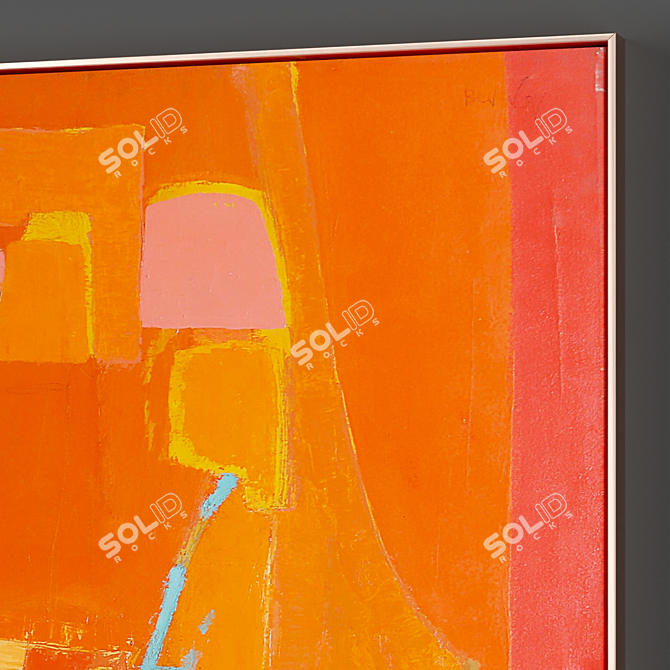 Modern Art Frames Collection 3D model image 2