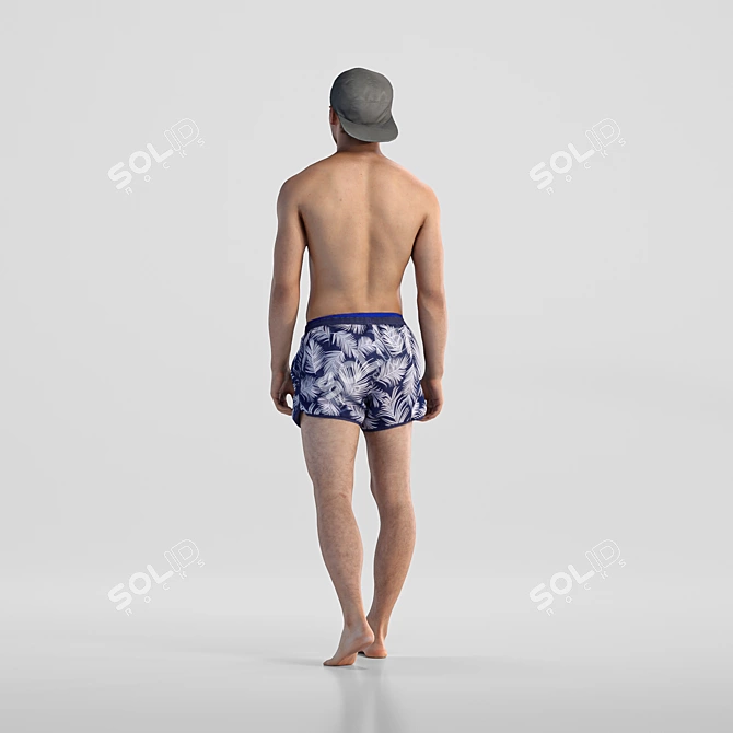 Ultra-Realistic 3D Character Model 3D model image 2