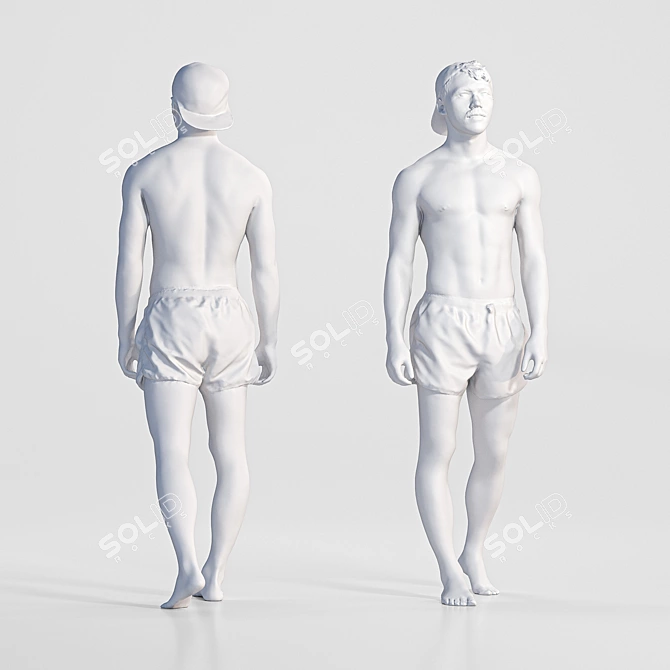 Ultra-Realistic 3D Character Model 3D model image 3