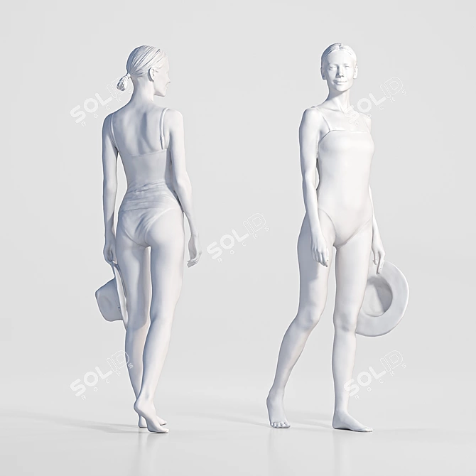 Natalia_1040: High-Resolution 3D Character Model 3D model image 3