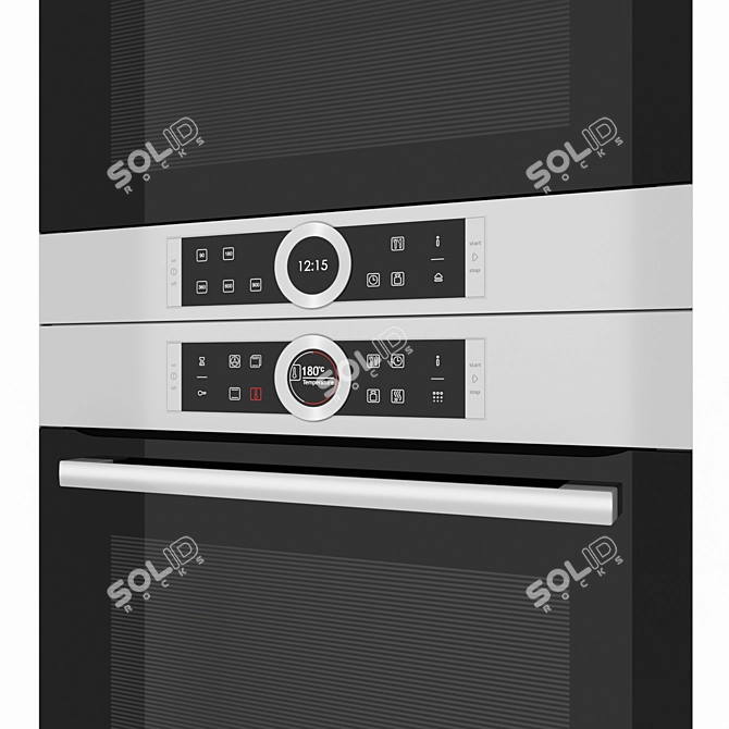 Bosch Series 8: Versatile Kitchen Appliances 3D model image 14