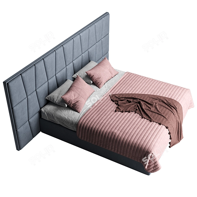 Bona Bed - King Size delight 3D model image 2