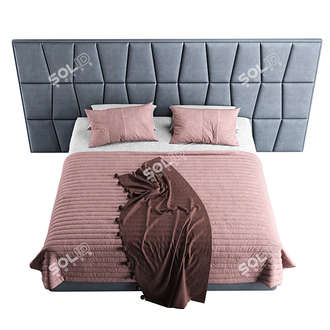Bona Bed - King Size delight 3D model image 3