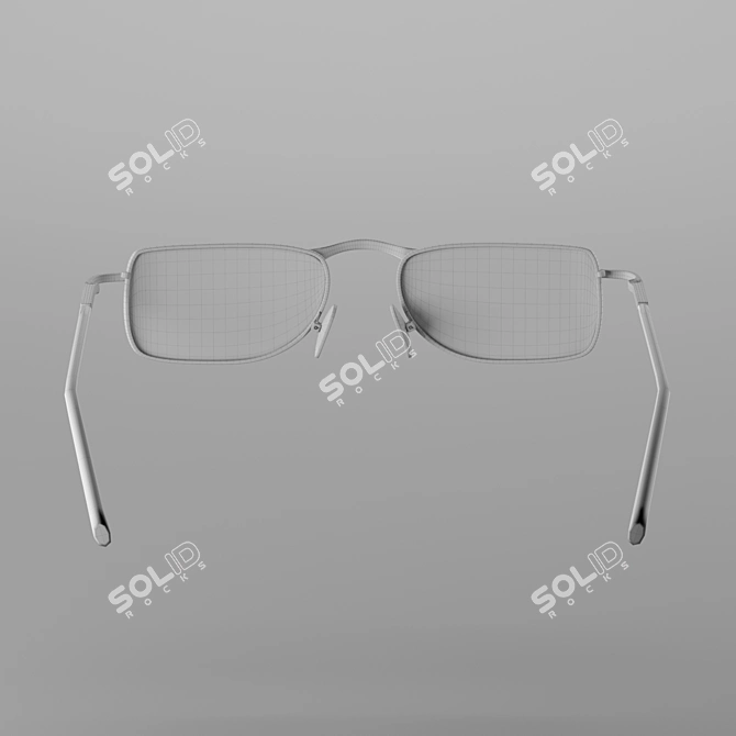 Stylish Eyewear for Fashion-Forward Looks 3D model image 4