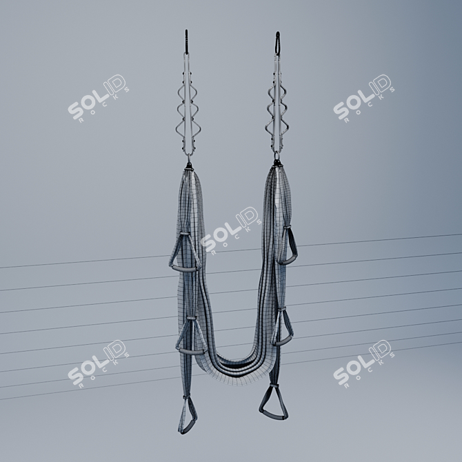 GravityDefying Fitness Swing 3D model image 2