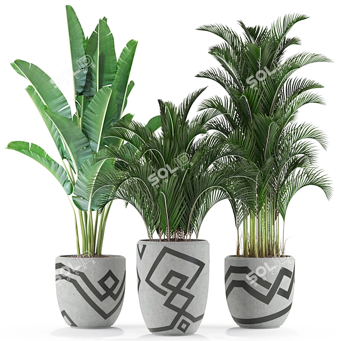 Exquisite Plants Set 236 3D model image 4