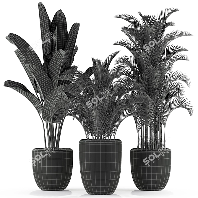 Exquisite Plants Set 236 3D model image 5