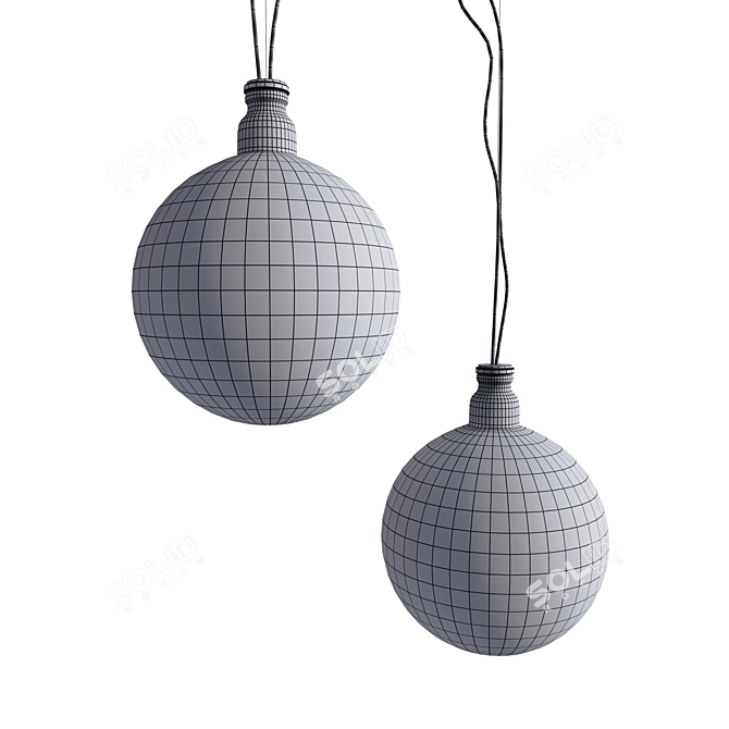 Bulbo 200mm Pendant Lamp 3D model image 5