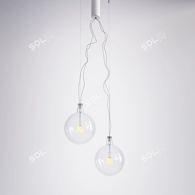 Bulbo 200mm Pendant Lamp 3D model image 6