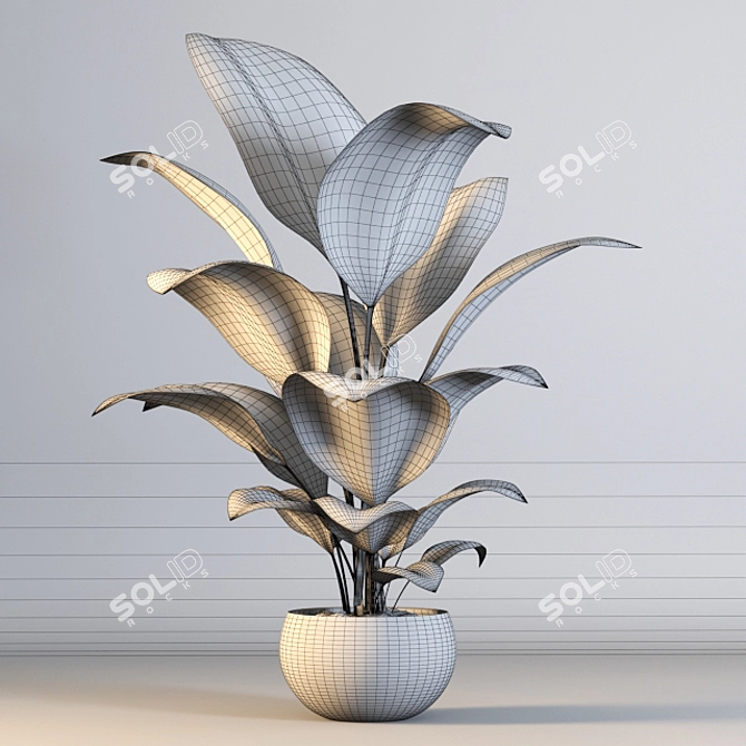 3D Max 2015 Plant Model 3D model image 3