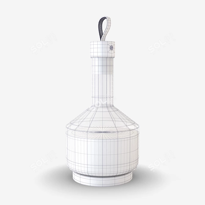 Elegant Prospect 64 oz. Decanter 3D model image 2