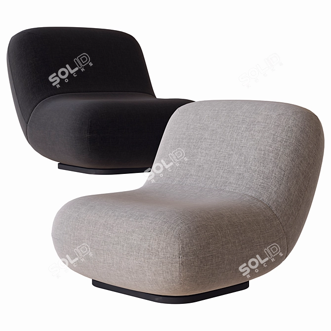 BoConcept Chelsea Chair: Modern Elegance 3D model image 2