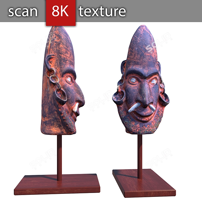 Highly Detailed 3D Figurine 3D model image 1