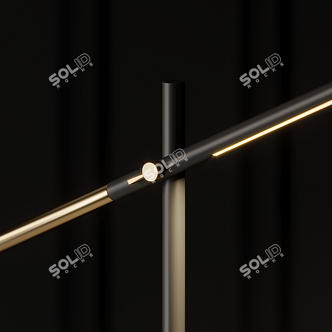 Modern LUMO Floor Lamp 3D model image 3