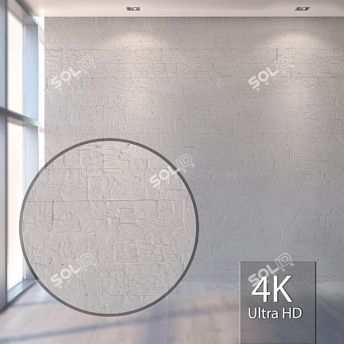 High-Resolution Decorative Stone 3D model image 1