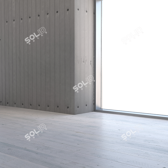 High-Resolution Metal Wall Texture 3D model image 4