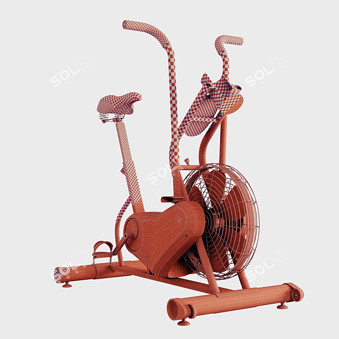 Schwinn AD6 Airdyne Fitness Bike 3D model image 5