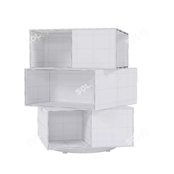 Minimalist Page Chair - 3D Model 3D model image 2