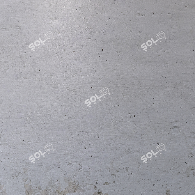 Seamless Stucco Texture: High Resolution & Detail 3D model image 4