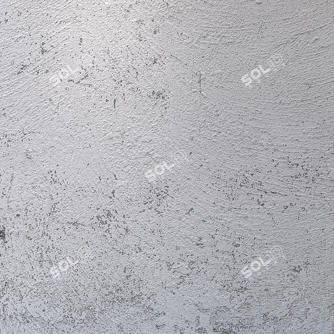 Seamless High-Resolution Stucco Texture 3D model image 4