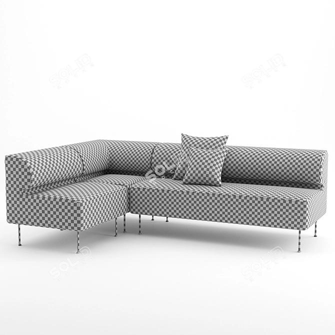 Eave Dining Sofa Set: Norm Architects 3D model image 4