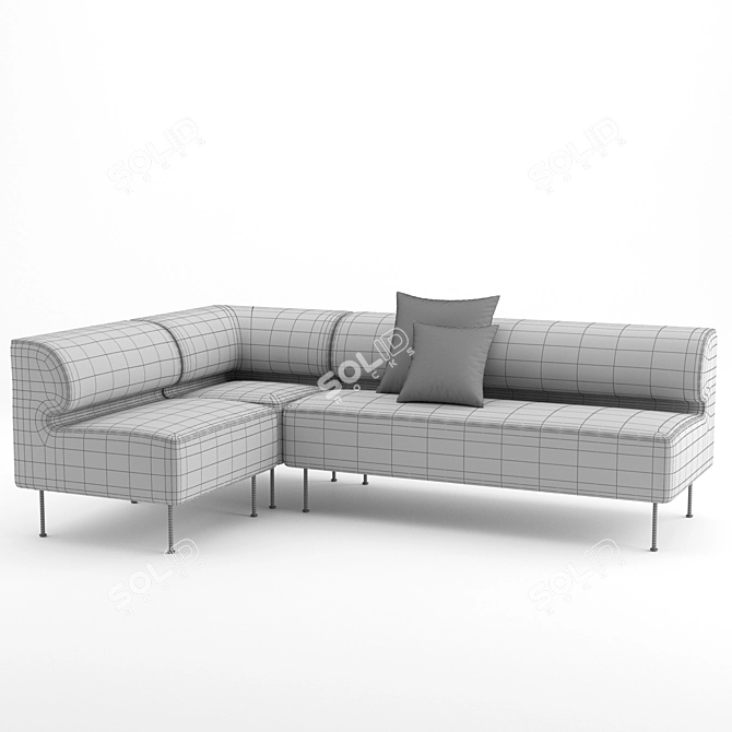 Eave Dining Sofa Set: Norm Architects 3D model image 5