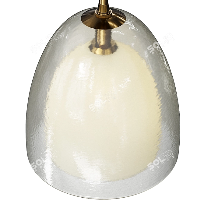 Elegant Arteriors Jenna Pendant 3D model image 3