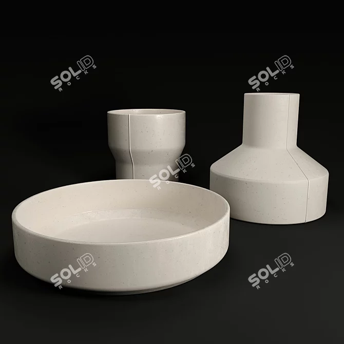 Versatile 3D Model: Ikea Hantwerk 3D model image 1