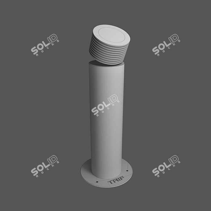 TRIF Anti-Vandal LED Lamp 3D model image 2