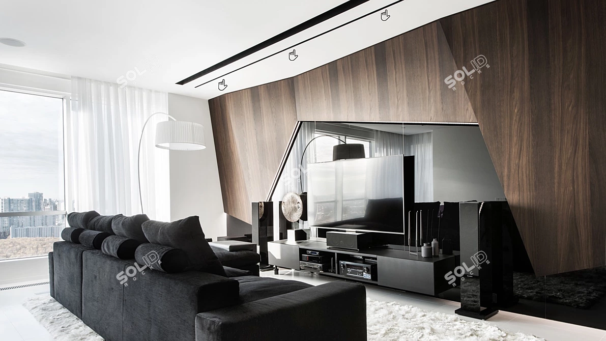 Title: Sleek Silent Comfort 3D model image 4