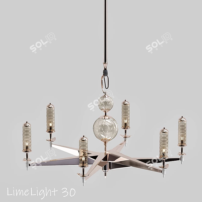  Luminous LimeLight 30: Optimal Dimension for Stunning Visuals 3D model image 1