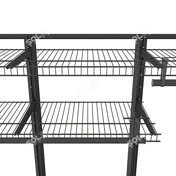 PBR-Optimized Corona Render Storage System 3D model image 2