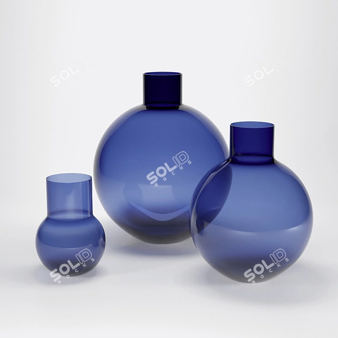 Elegant Vase Collection: Gli Oggetti-Poltrona Frau 3D model image 3