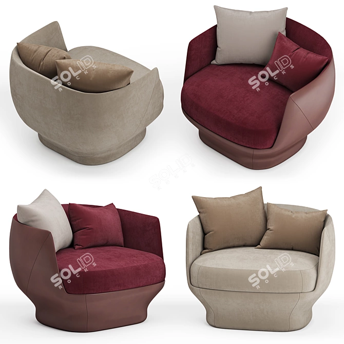 Versatile Giorgetti Excellence 3D model image 1