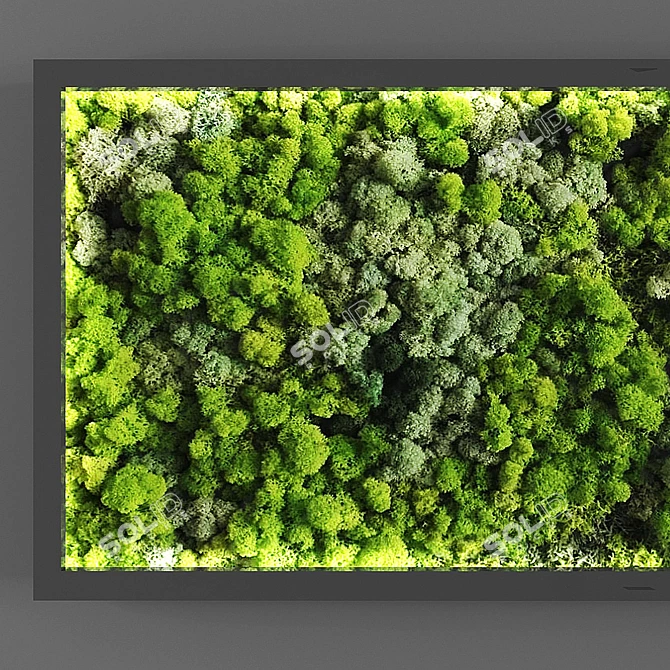 Green Oasis Vertical Garden 3D model image 2