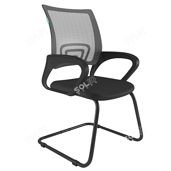 ErgoPro Executive Office Chair 3D model image 1