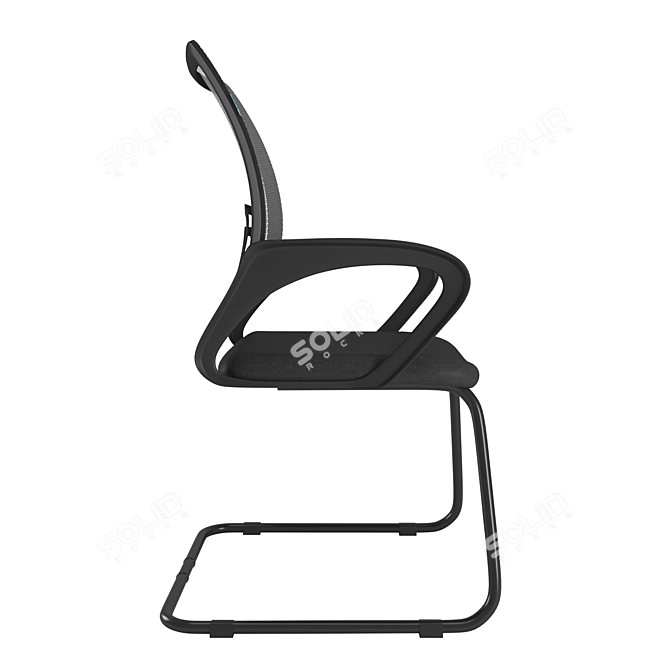 ErgoPro Executive Office Chair 3D model image 4