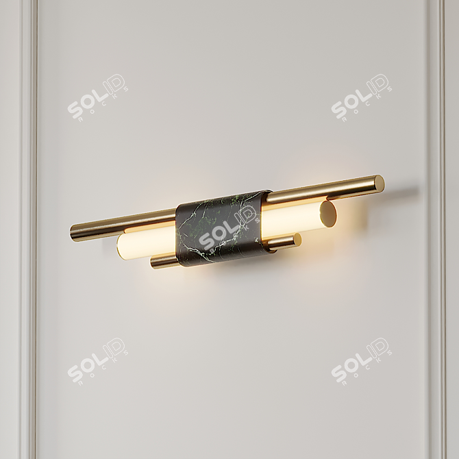 Copper Wall Lamp | H50,65cm | AliExpress 3D model image 2