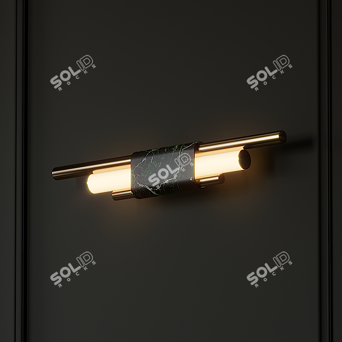 Copper Wall Lamp | H50,65cm | AliExpress 3D model image 3