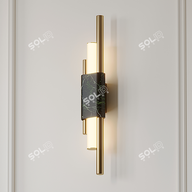 Copper Wall Lamp | H50,65cm | AliExpress 3D model image 4