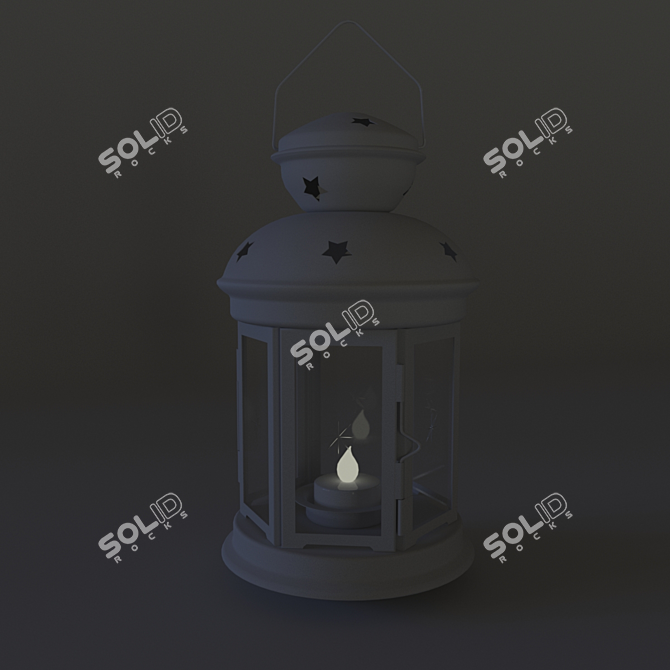 Rotera Tealight Lantern, Illuminate Any Space 3D model image 1