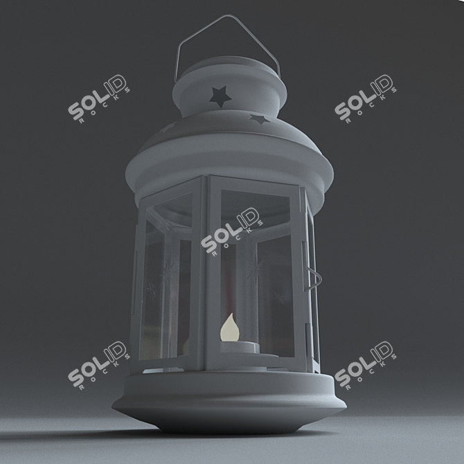 Rotera Tealight Lantern, Illuminate Any Space 3D model image 3