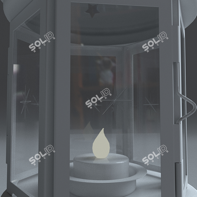 Rotera Tealight Lantern, Illuminate Any Space 3D model image 4