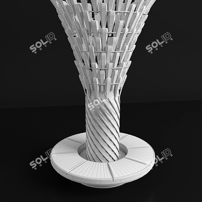 Sophisticated Bar Elements for Exquisite Venues 3D model image 5